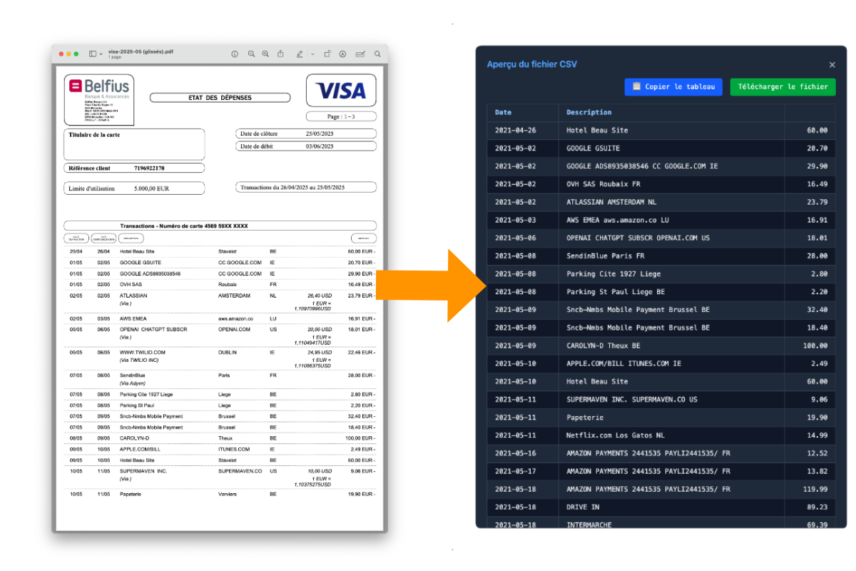 Banklify - From Bank Statement to Accounting